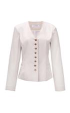 Moda Operandi Le17 Septembre Button-front Cotton-blend Blazer