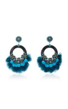 Ranjana Khan Embellished Circle Earrings