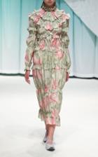 Moda Operandi Yuhan Wang Tiered Silk Dress