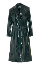 Beaufille Serpens Patent Trench Coat