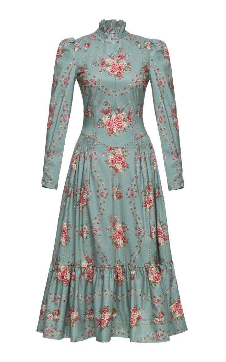 Lena Hoschek Prairie Patterned Cotton Dress