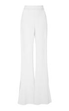Cushnie High-rise Crepe Flared Pants Size: 2
