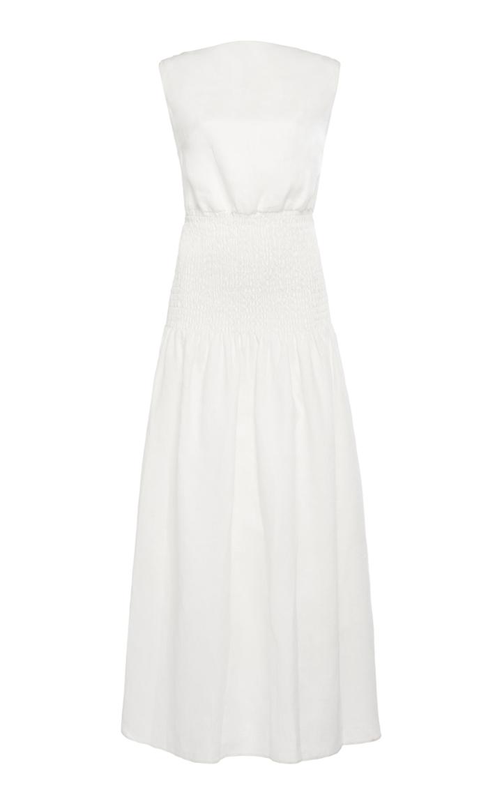 Moda Operandi Sir The Label Lorena Open Back Maxi Dress