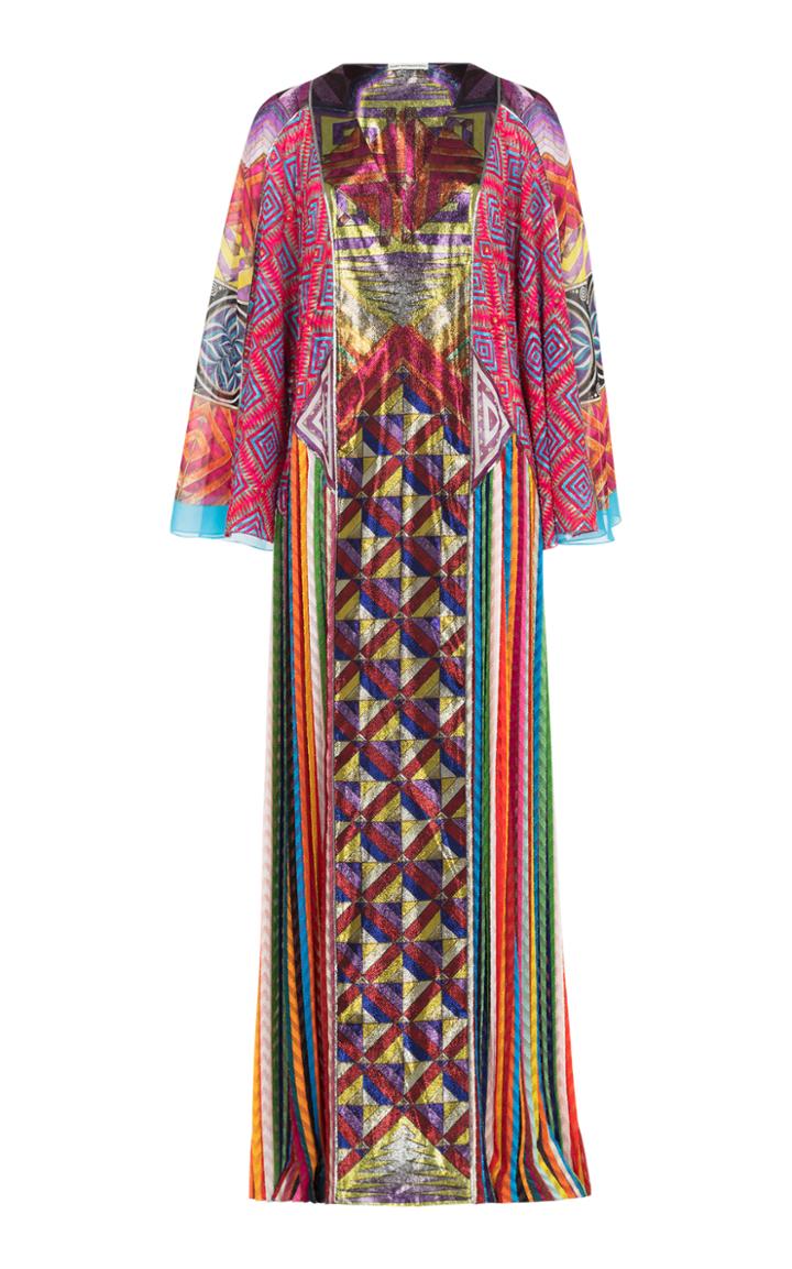 Mary Katrantzou Lapwing Printed Caftan Dress