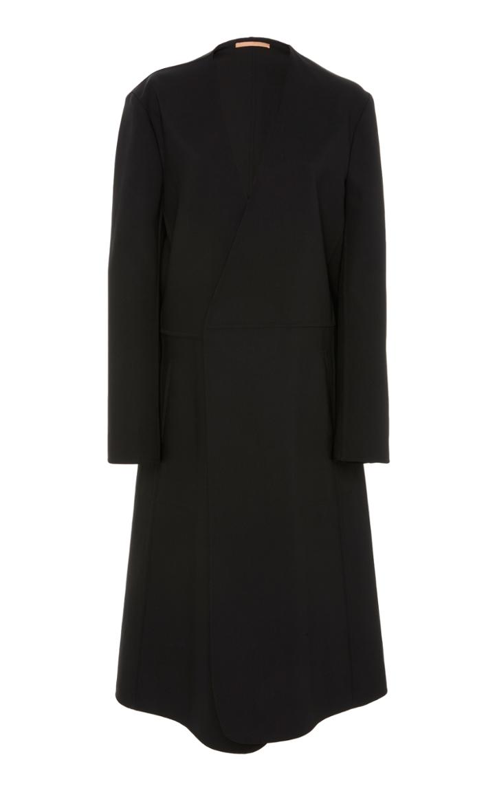 Summa Architectural V-neck Shell Coat