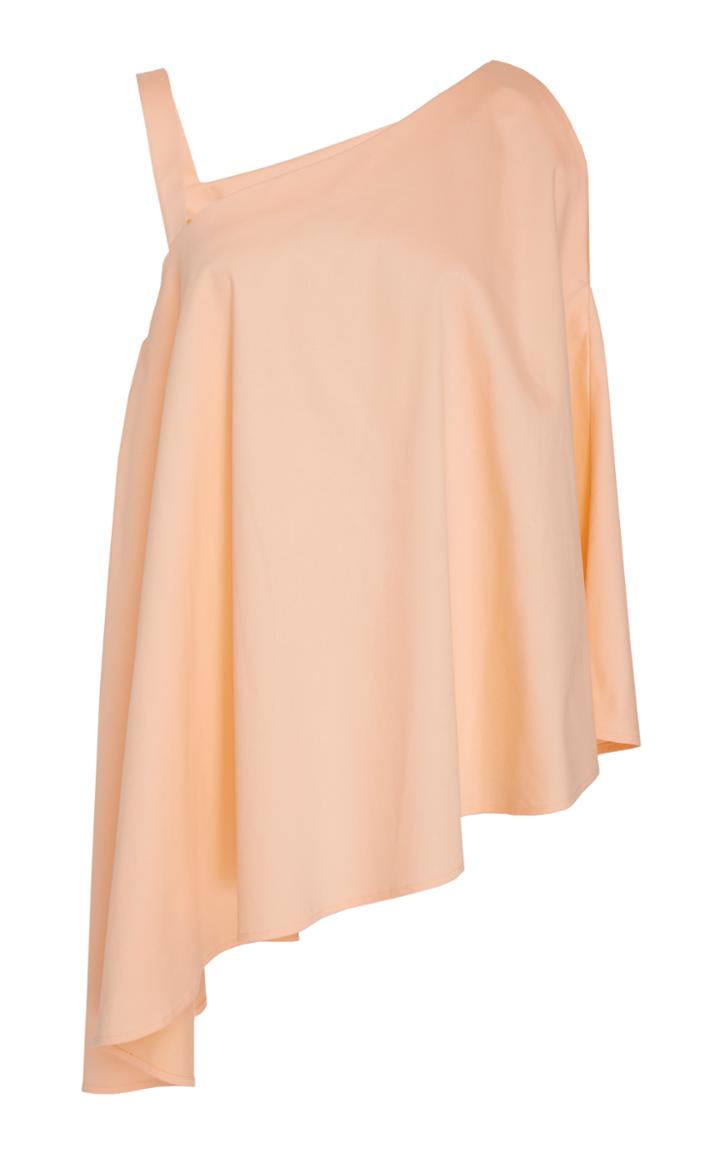 Cynthia Rowley Athena Asymmetrical One Shoulder Tank