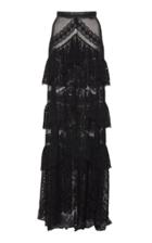 Zuhair Murad Tiered Tulle Skirt