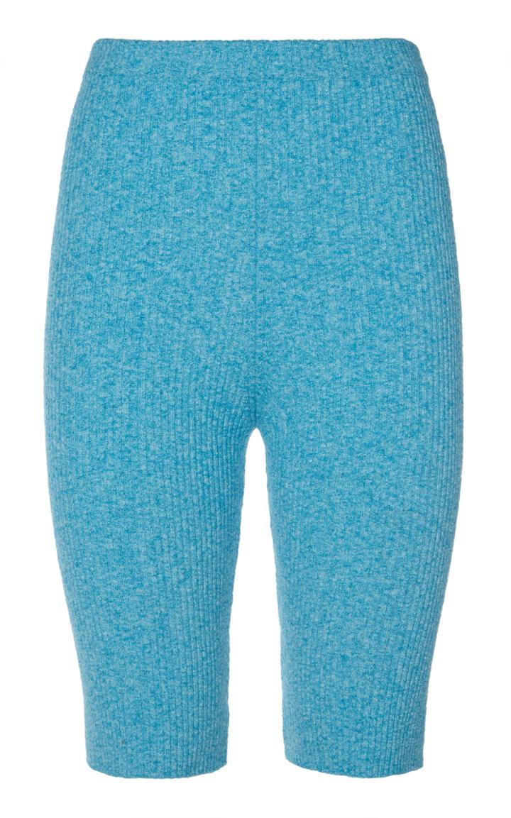 Moda Operandi Alanui Ribbed-knit Biker Shorts Size: S