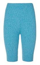 Moda Operandi Alanui Ribbed-knit Biker Shorts Size: S
