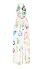 Rosie Assoulin Paisley-print Cotton-poplin Halterneck Maxi Dress