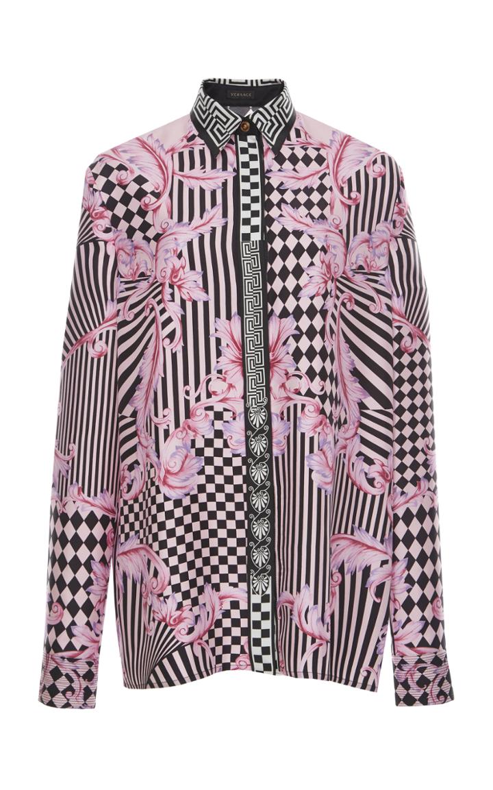 Versace Silk Twill Shirt