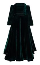 Bazza Alzouman Vesita Velvet Off The Shoulder Gown