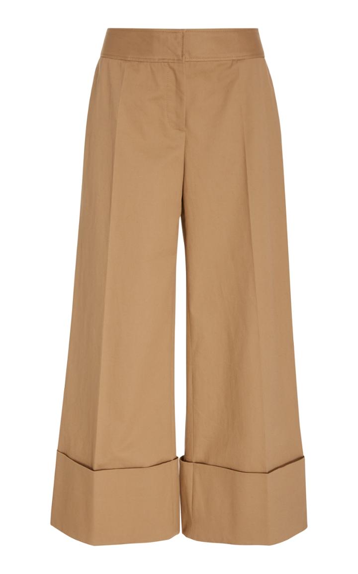 Monse Cotton Gabardine Wide Leg Pant