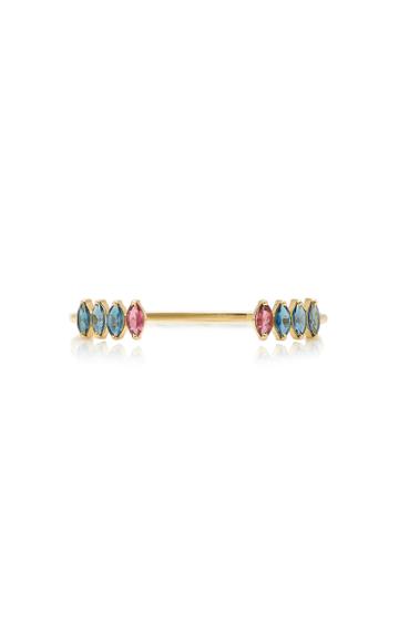 Carolina Neves 18k Yellow Gold Turmaline, Topaz Bracelet