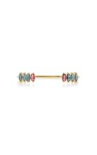 Carolina Neves 18k Yellow Gold Turmaline, Topaz Bracelet