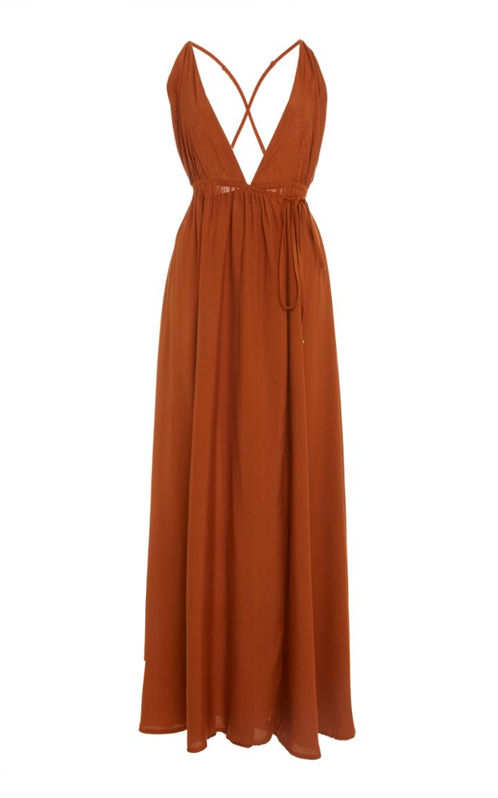 Faithfull Santa Rosa Slit Maxi Dress