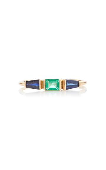 Yi Collection 14k Gold, Emerald And Sapphire Ring