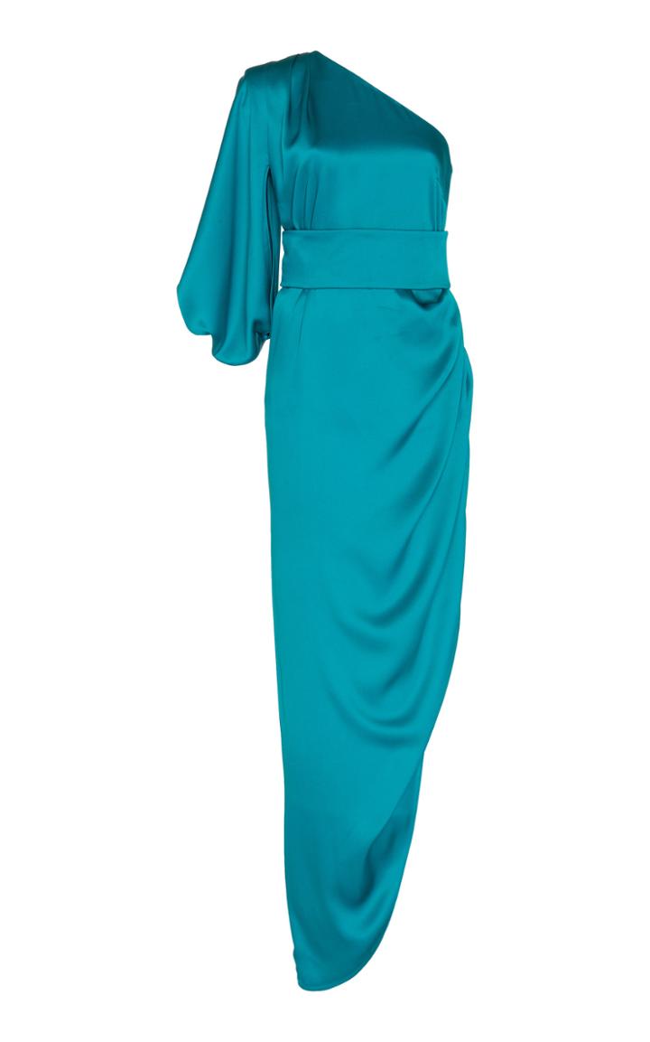 Ralph & Russo Asymmetrical Satin Gown