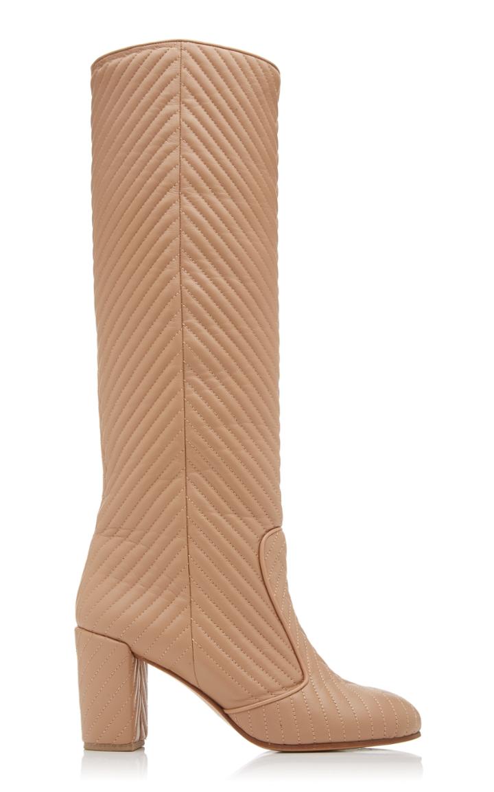 Gabriela Hearst Danila Quilted Leather Boots