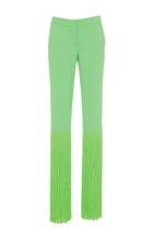 Emilio Pucci Fringe Straight Leg Trousers