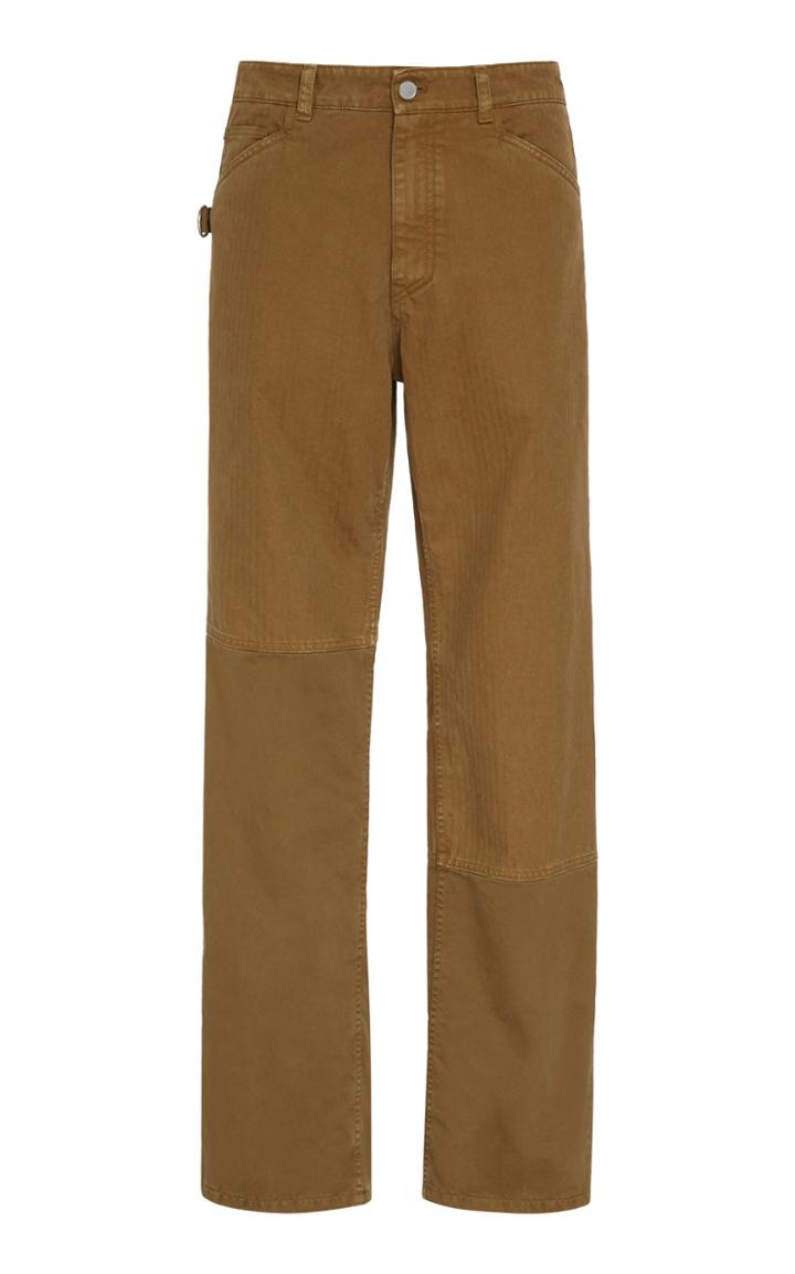 Oamc Cascade Patch Straight-leg Jeans