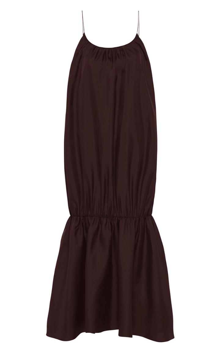 Moda Operandi Esse Studios Silk Gathered Strap Dress