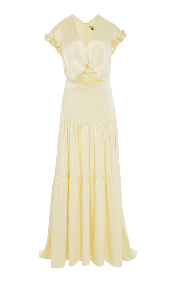 Hellessy Yin Yang Silk Gown