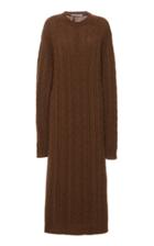 Moda Operandi Agnona Cashmere-silk Maxi Sweater Dress