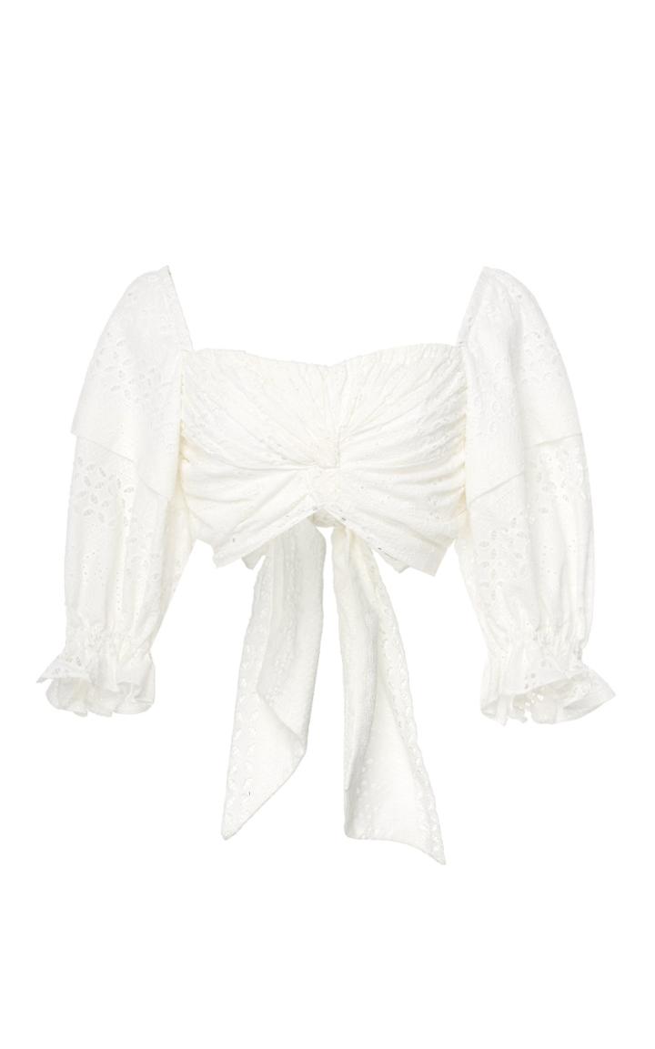 Marissa Webb Pascal Eyelet Top
