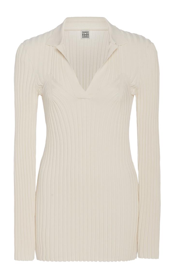 Moda Operandi Toteme Arradon Knit Sweater Size: Xs