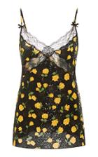 Michael Kors Collection Lace Embroidered Camisole