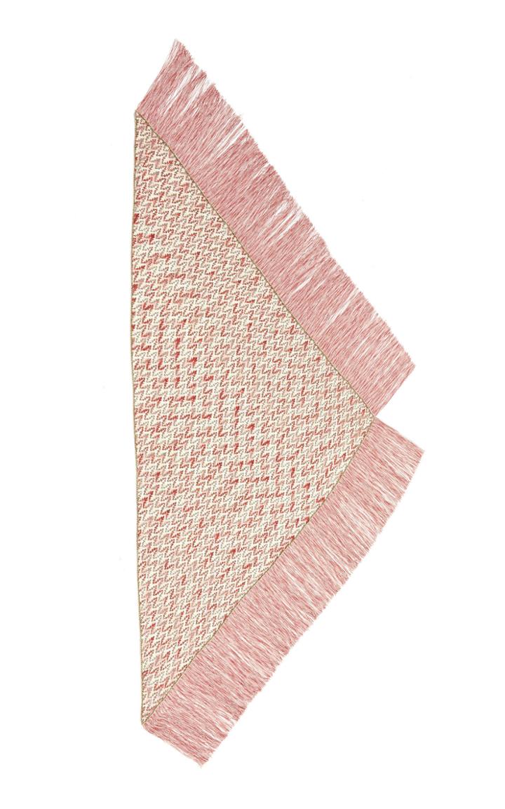 Missoni Printed Fringe Woven Shawl