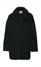 Apparis Sophie Collared Faux Fur Coat Size: M