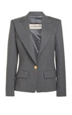 Moda Operandi Alexandre Vauthier Wool-blend Single-button Blazer