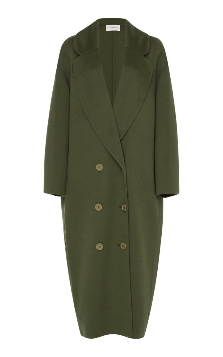 Mansur Gavriel Oversized Double-breasted Cashmere Coat