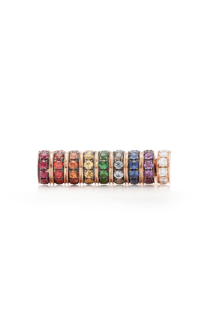 Runa 9k Gold Multistone Ring