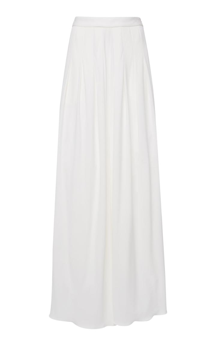 Moda Operandi Tom Ford Pleated Crepe-jersey Wide-leg Pants