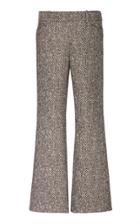 Tory Burch Printed Donegal High Waist Pant