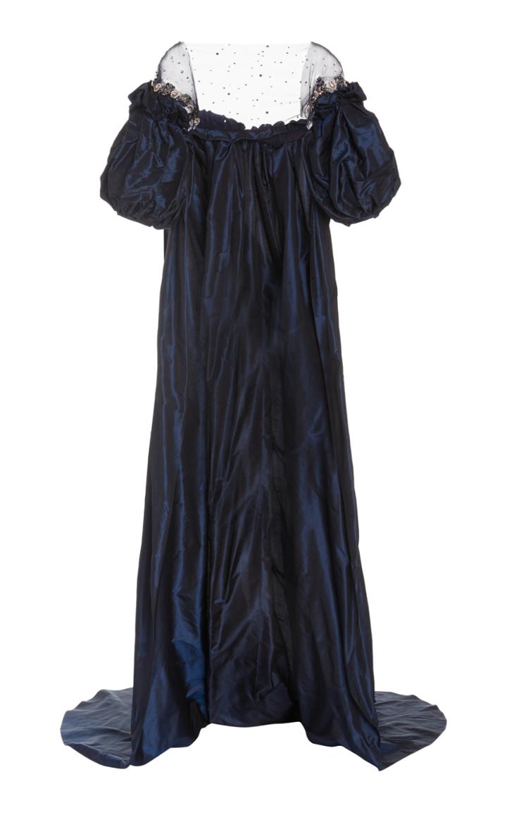 Moda Operandi Marchesa Draped Taffeta Cape