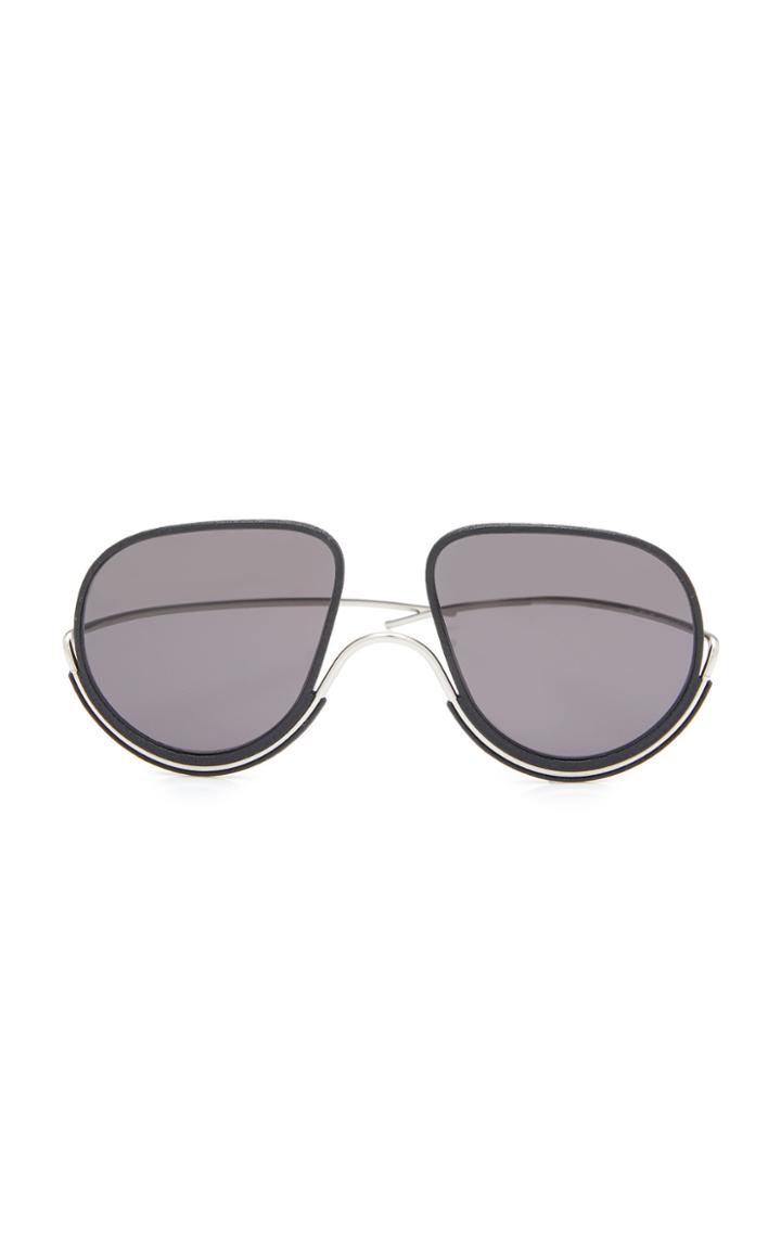 Wires Money D-frame Metal Sunglasses