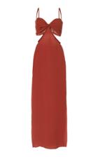Moda Operandi Johanna Ortiz Patchwork Dream Cutout Silk Maxi Dress Size: 0