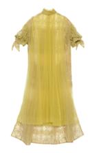 Saptodjojokartiko Dijon Puffed Sleeve Embroidery Dress
