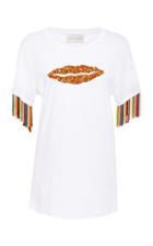Sachin & Babi Buddah Fringe Lips Tee