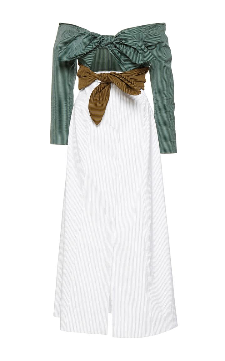 Isa Arfen Double Knot Long Sleeve Dress