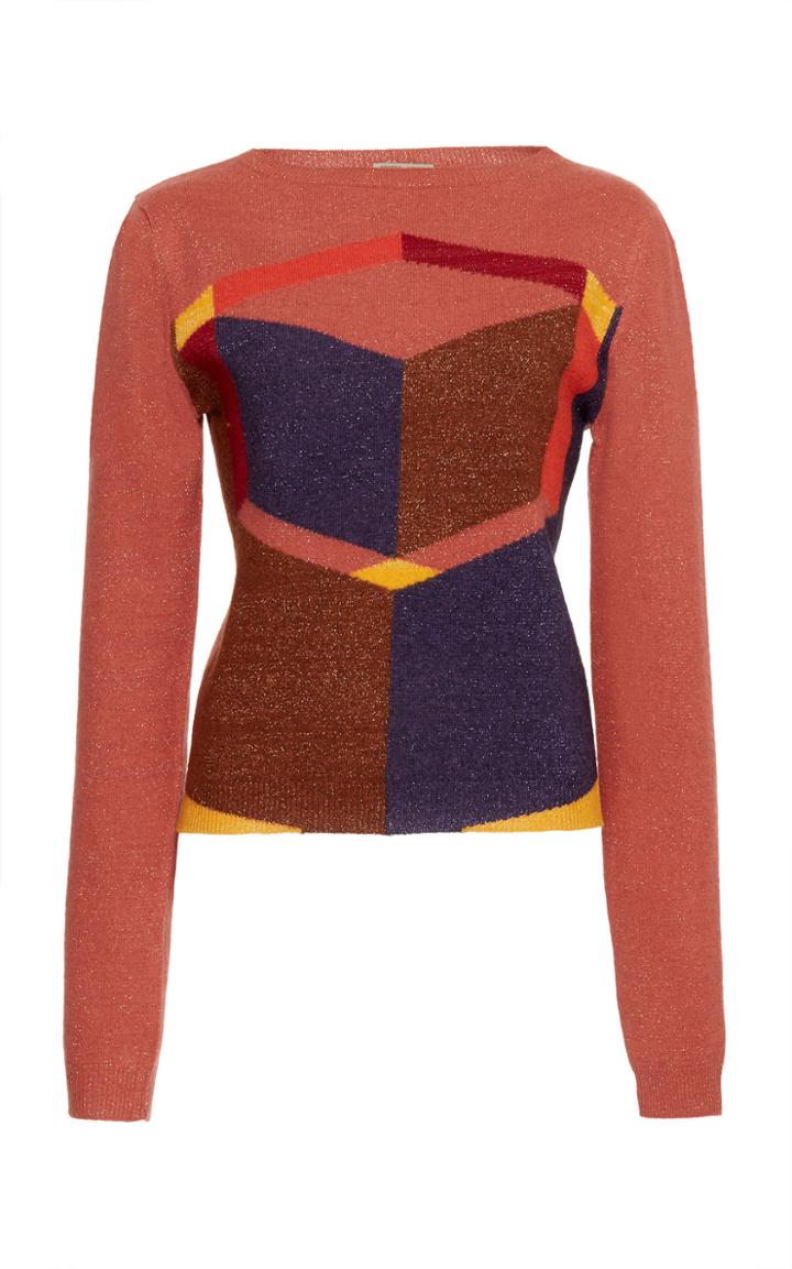 Bottega Veneta Printed Crewneck Sweater
