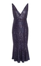 Naeem Khan Sequined Stretch-silk Dress