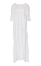 Thierry Colson Tita Lace Cotton Blend Maxi Dress