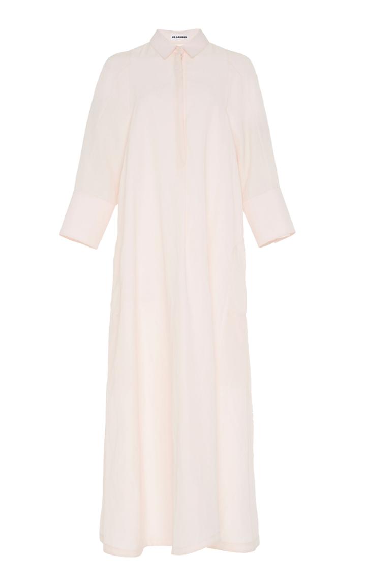 Jil Sander Galalite Midi Shirt Dress