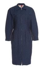 The Elder Statesman Motley Check Cotton Dress