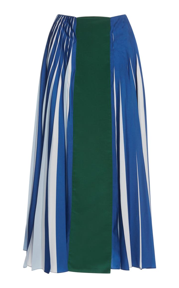 Zeus + Dione Olympia Plisse Midi Skirt